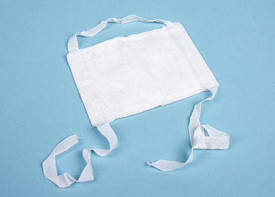 White Fog Proof Hospital Disposables Medical Pure Cotton Absorbent Mask Gauze